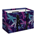 Trippy Dragonfly Pattern Print Utility Tote Bag
