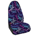 Trippy Dragonfly Pattern Print Waterproof Car Seat Cover