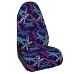 Trippy Dragonfly Pattern Print Waterproof Car Seat Cover