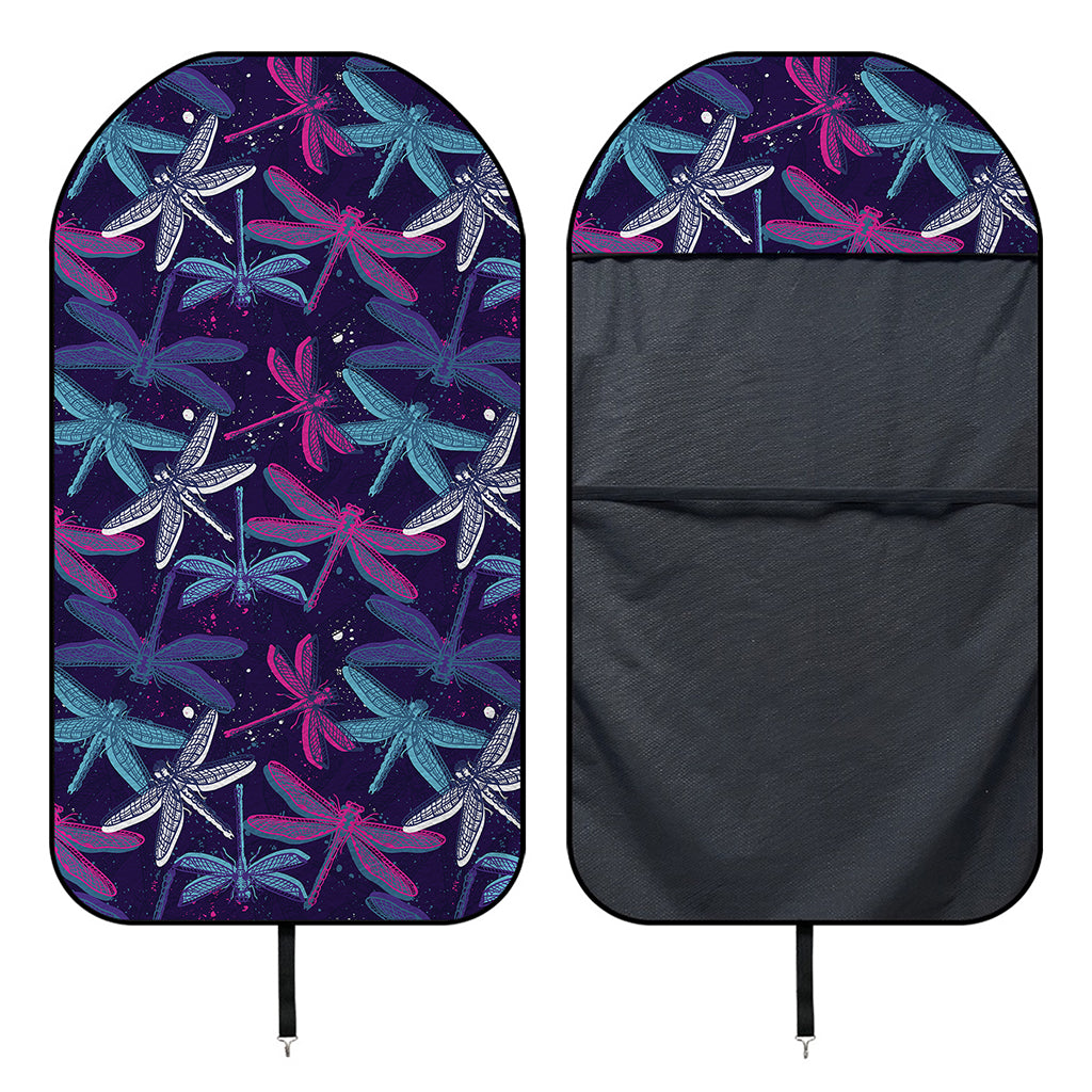 Trippy Dragonfly Pattern Print Waterproof Car Seat Cover