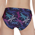 Trippy Dragonfly Pattern Print Women's Panties