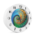 Trippy Fractal Print Alarm Clock