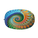 Trippy Fractal Print Car Side Mirror Covers