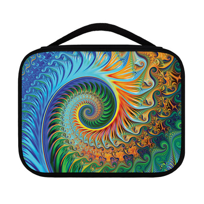 Trippy Fractal Print Classic Bible Case