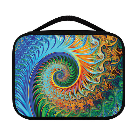 Trippy Fractal Print Classic Bible Case