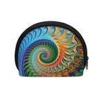 Trippy Fractal Print Coin Purse