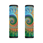 Trippy Fractal Print Handle Covers