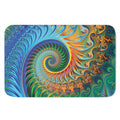 Trippy Fractal Print Indoor Door Mat