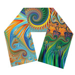 Trippy Fractal Print Scarf