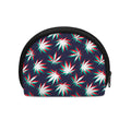 Trippy Hemp Leaves Reggae Pattern Print Coin Purse