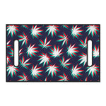 Trippy Hemp Leaves Reggae Pattern Print Golf Cart Seat Cover