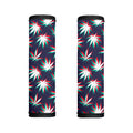 Trippy Hemp Leaves Reggae Pattern Print Handle Covers