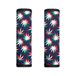 Trippy Hemp Leaves Reggae Pattern Print Handle Covers