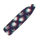 Trippy Hemp Leaves Reggae Pattern Print Ironing Board Cover