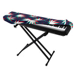 Trippy Hemp Leaves Reggae Pattern Print Piano Keyboard Cover
