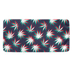Trippy Hemp Leaves Reggae Pattern Print Towel