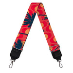 Trippy Palm Tree Pattern Print Bag Strap
