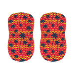 Trippy Palm Tree Pattern Print Bar Stool Covers