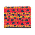 Trippy Palm Tree Pattern Print Bifold Wallet