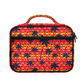 Trippy Palm Tree Pattern Print Briefcase Bible Bag