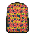 Trippy Palm Tree Pattern Print Casual Backpack