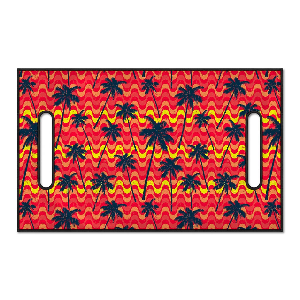 Trippy Palm Tree Pattern Print Golf Cart Seat Cover