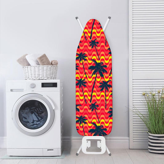 Trippy Palm Tree Pattern Print Ironing Board Cover