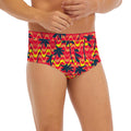 Trippy Palm Tree Pattern Print Men's Briefs