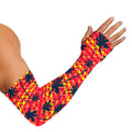 Trippy Palm Tree Pattern Print Sun Protection Arm Sleeves