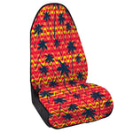 Trippy Palm Tree Pattern Print Waterproof Car Seat Cover