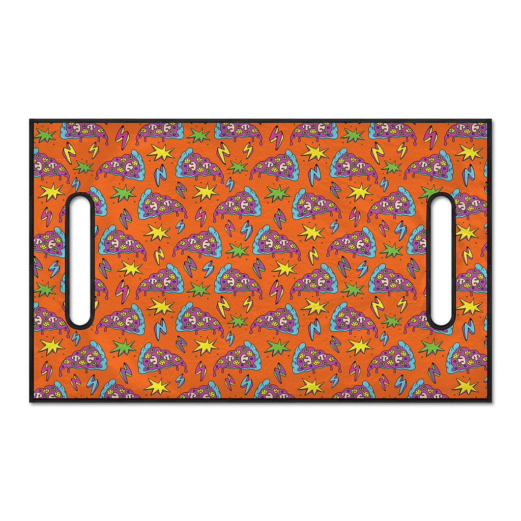 Trippy Pizza Pattern Print Golf Cart Seat Cover