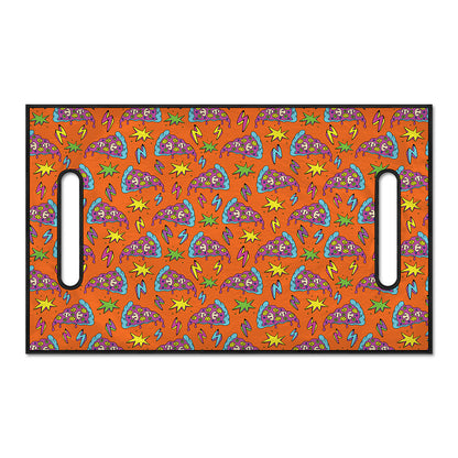 Trippy Pizza Pattern Print Golf Cart Seat Cover