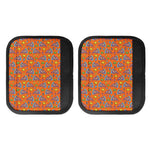Trippy Pizza Pattern Print Handle Covers