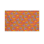Trippy Pizza Pattern Print Polyester Flag