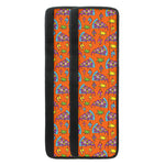 Trippy Pizza Pattern Print Refrigerator Handle Covers