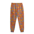 Trippy Pizza Pattern Print Sweatpants