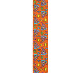 Trippy Pizza Pattern Print Table Runner