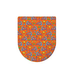 Trippy Pizza Pattern Print Toilet Lid Cover