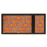 Trippy Pizza Pattern Print Trifold Wallet