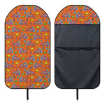 Trippy Pizza Pattern Print Waterproof Car Seat Cover