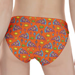 Trippy Pizza Pattern Print Women's Panties