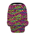 Trippy Psychedelic Leopard Print Baby Seat Cover