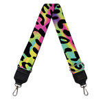Trippy Psychedelic Leopard Print Bag Strap