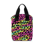 Trippy Psychedelic Leopard Print Bible Tote Bag