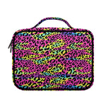 Trippy Psychedelic Leopard Print Briefcase Bible Bag