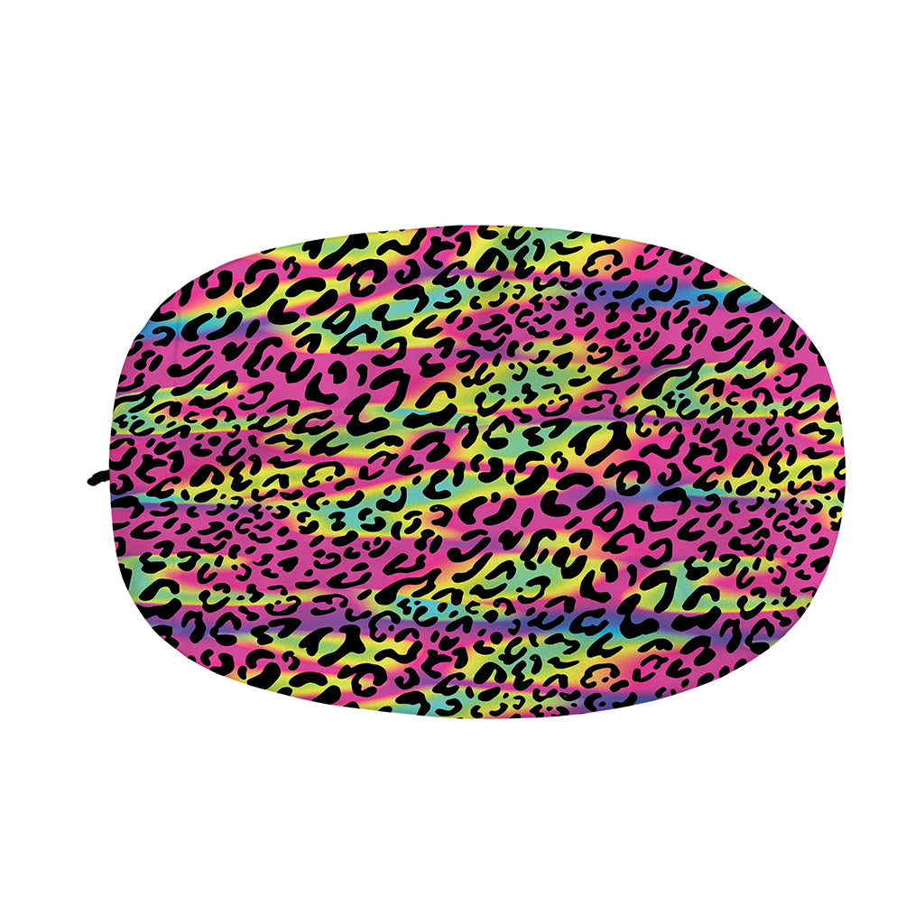 Trippy Psychedelic Leopard Print Car Side Mirror Covers