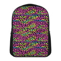 Trippy Psychedelic Leopard Print Casual Backpack