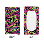Trippy Psychedelic Leopard Print Changing Pad Cover