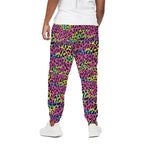 Trippy Psychedelic Leopard Print Cotton Pants