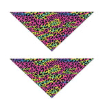 Trippy Psychedelic Leopard Print Dog Bandana